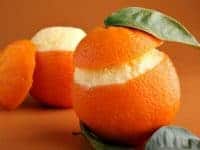 Orange givrée