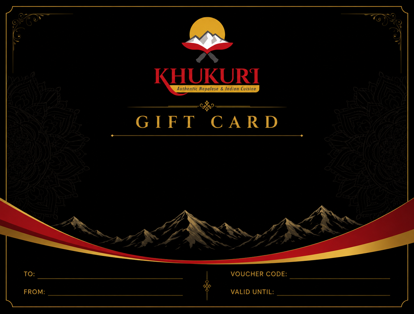 Khukuri Premium Gift Card